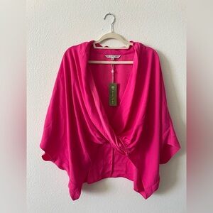New With Tags Trina Turk Concourse Top size M/L Pink